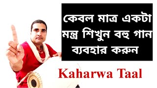 How To Learn Kaharwa Lesson  Kaharwa Bhajan Taal  Mridanga Lesson 566 [upl. by Mcferren362]