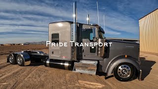 Kenworth W900L 100th Anniversary Customized For Pride Transport By Pickett Custom Trucks [upl. by Ahsiadal]