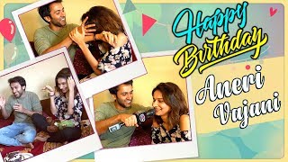 Aneri Vajani And Mishkat Varma Cute Chemistry  Birthday Special  TellyMasala [upl. by Raleigh]