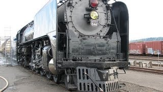 Union Pacific 844 Whistle Blow [upl. by Lorola580]