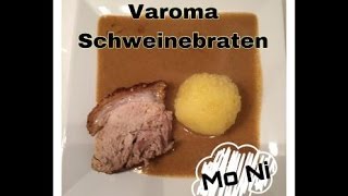 Schweinebraten im Varoma aus dem Monsieur Cuisine Plus MC TM Rezept [upl. by Denys]