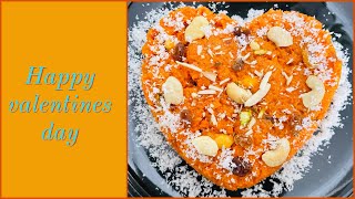 Happy valentines dayCarrot halwa [upl. by Harlie]