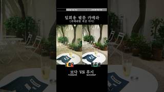 일회용 필름 카메라 코닥 VS 후지 ✷ 노리츠 스캐너 vs 후지 스캐너 [upl. by Atinhoj904]