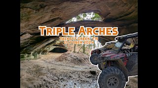 Triple Arches At Tackett Creek October 2024 [upl. by Anavlis456]