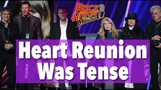 The Heart Reunion Was Tense At Rock Hall of Fame Says Roger Fisher [upl. by Anela]