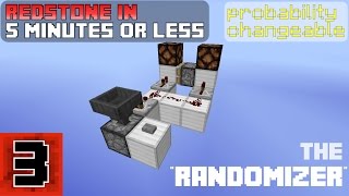 Redstone in 5 Minutes or Less  The Simple Randomizer  Minecraft 18 [upl. by Beryl523]