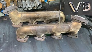 Mercedes M113 V8 Factory Headers  Closer Look [upl. by Wahlstrom]