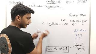 CLASS10 ARITHMETIC PROGRESSION CHAPTER 05CBSE BOARDNCERTLECTURE 3 EASY EXPLANATION✅ [upl. by Latimer]