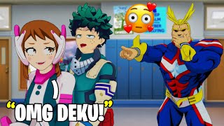 Deku And Uraraka Are SUSSY BAKAS For Each Other Fortnite [upl. by Airrat]