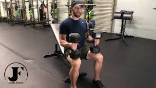 Incline Dumbbell Bench Press  Neutral Grip  Tutorial [upl. by Kilgore]