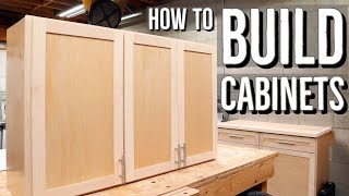 How to Build Wall Cabinets [upl. by Ayila]