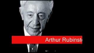 Arthur Rubinstein Chopin  Nocturne Op 9 No 1 in B flat minor [upl. by Htebazil]