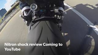 2018 XSR900 MOTORCYCLE SUSPENSION Nitron shock review [upl. by Airotahs467]