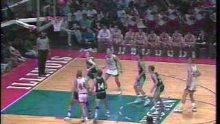 1990 Illinois Class A Basketball High School Championship Game Wesclin vs Prairie Central [upl. by Goldfarb]