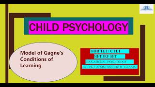 Gagne theory of conditions of learning [upl. by Katherin]