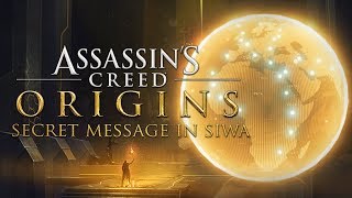 Assassins Creed Origins  Secret Message In Siwas Vault Potential Spoilers [upl. by Amlet]