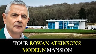 STEP INSIDE Rowan Atkinsons 9000 Sq Ft Mansion  Modern Architecture in the Countryside [upl. by Torrell387]