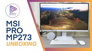 MSI Pro MP273  UNBOXING  75Hz  IPS Monitor  MP Pro MP273 Series  PH [upl. by Ediva]