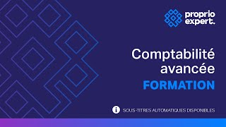 Formation  Comptabilité avancée [upl. by Sil143]