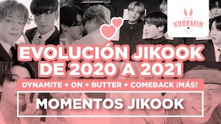 JIKOOK  Evolución de 2020 A 2021  Story of JiKook  Kookmin Cecilia Kookmin [upl. by Siusan]