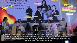 Prof Dr Stella Christie amp Sabrina Chairunnisa Speaks at Women Leader Conference Inspiring banget [upl. by Demeyer102]