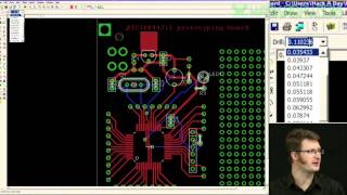 Eagle CAD  Layout Hole [upl. by Rehpotsirahc918]