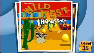 Varmintz Deluxe 2004 Gameplay Easy Level 31  35 Wild West Showdown  Bonus Round [upl. by Aokek]