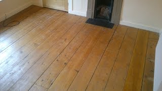 Restoring Wood Flooring Inc Filling amp Sealing Gaps [upl. by Balliol]