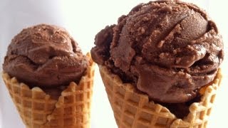 CHOCOLATE GELATO ice cream Recipe How To Cook That by Ann Reardon [upl. by Purse]