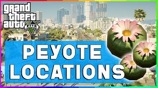 GTA 5  PEYOTE PLANT LOCATIONS PS4 PS5  Xbox One  Series XS amp PC [upl. by Carlin857]