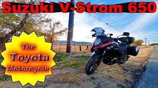 VStrom 650 quotThe Toyota Motorcyclequot [upl. by Enived]