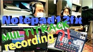 Notepad12fx by Soundcraft Multitrack Recording demo from LSS [upl. by Justino]