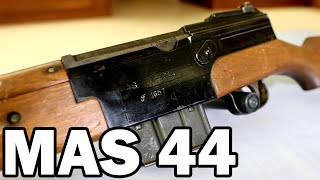 MAS 44 – Le Fusil SemiAutomatique Arrivé Trop Tard [upl. by Ras894]