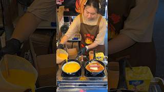 Must Try Korean Spicy Buldak Noodles Omelet [upl. by Fi356]