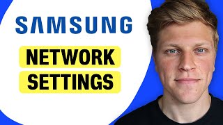 How to Enable and Access Network Settings on Samsung Smart TV [upl. by Cornelia]