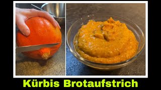 Kürbis Brotaufstrich Rezept  Hokkaido Aufstrich  Selbstversorgung Kürbisaufstrich [upl. by Norod]