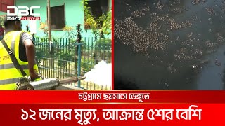 চট্টগ্রামে ডেঙ্গুর প্রকোপ ২৪ ঘণ্টায় ৪৮ রোগী শনাক্ত  DBC NEWS [upl. by Alston]