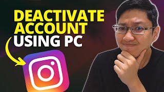 How to Deactivate Instagram Account Temporarily Using Computer [upl. by Titania915]