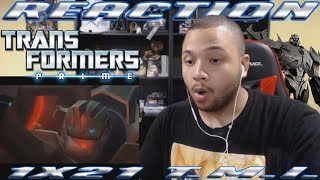 Transformers Prime Season 1 Episode 21  TMI  REACTION [upl. by Eelta]