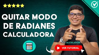 Cómo QUITAR el MODO RADIANES de la CALCULADORA  ✔️ Método para Casio ✔️ [upl. by Darelle]