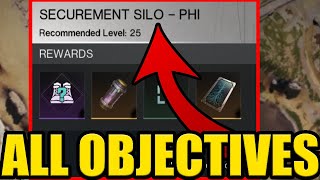 ONCE HUMAN SECUREMENT SILO PHI ✅ALL OBJECTIVES✅ [upl. by Joell964]