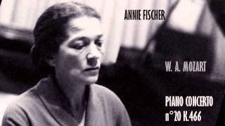 Annie Fischer  Mozart  Piano Concerto No 20 in D minor [upl. by Nameloc]