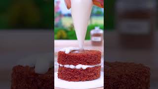 Miniature World 289 shorts cake miniaturecooking satisfying asmr [upl. by Eimmis26]