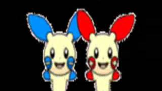 Plusle and Minun Two Step [upl. by Essirahs]