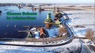 Winter Time in the Zaanse Schans  North Holland the Netherlands [upl. by Rauch]