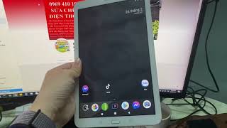 Dịch vụ Up Rom nâng cấp Android 712 cho Samsung Galaxy Tab E SMT561Y T561 T560 để cài zoom học on [upl. by Akiam]