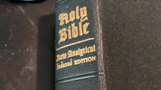 Bible Review Dickson Holy Bible New Analytical Indexed Edition [upl. by Shepherd]