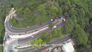 KERALA Thamarassery Churam Aerial Helicam Video [upl. by Auvil]