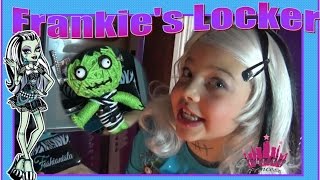 Real Live Monster High  Frankies Locker  Creative Princess [upl. by Neeron]