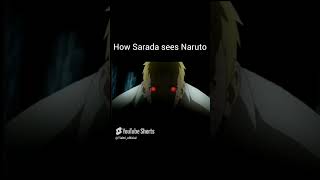 The difference between Naruto in the eyes of Boruto and Sarada II Boruto Naruto next generations [upl. by Odnumyer]